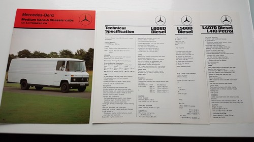 Mercedes benz l407 410 508d - l407,