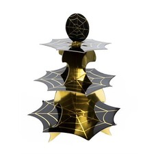HALLOWEEN CAKE STAND GOLD