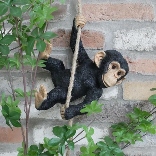 Hanging monkey ornament - monkey, rope