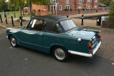 Triumph Herald - Mohair Soft Top Hood With Plastic Rear Window
