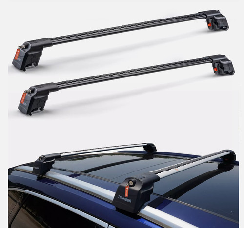 Roof racks cross - roof, lockable
