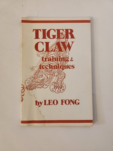 Vintage tiger claw techniques - tiger,