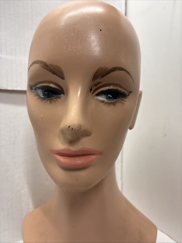 Vintage 1960 mannequin head - vintage,