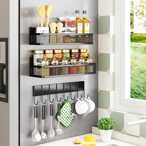 Magnetic spice rack - magnetic,