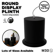 Miniature Scale Figure Model Display Plinth, Diorama, Base, 40k,Warhammer