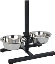 Adjustable Dog Bowl Stand