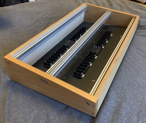 Wooden eurorack case with - eurorack,