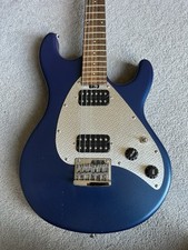 Ernie Ball music Man Sub 1 Textured Blue Electric Guitar 2004