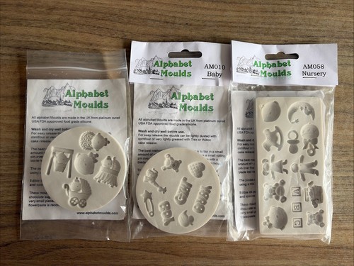 Alphabet moulds nursery baby - nursery,