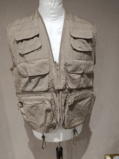 Wynnster 100% Cotton Multi-Pocket Fishing / Safari / Photographers Vest Small