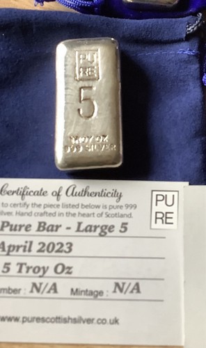Pure scottish silver 999 fine - pure,