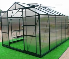 8ft wide Aluminium Greenhouse
