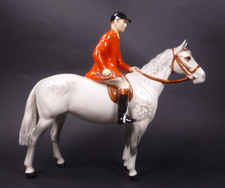 RARE BESWICK GREY HUNTSMAN HORSE 1501