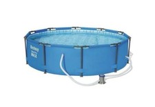 Bestway Steel Pro Max 10ft x30" . Frame Swimming Pool with Filter Pump - Blue