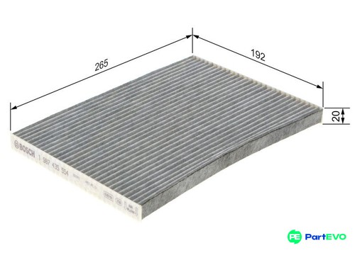 Bosch cabin air filter - air,
