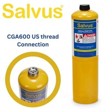 Yellow Blue MAP Pro Gas Cylinder 400g Disposable Bottle Gas Touch & Gas Refill