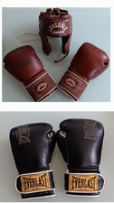 RARE Lonsdale Vintage Boxing Set + Premium RRP £199.99 Everlast 1910 Gloves