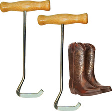 Wooden Handle Boot Hooks Boot