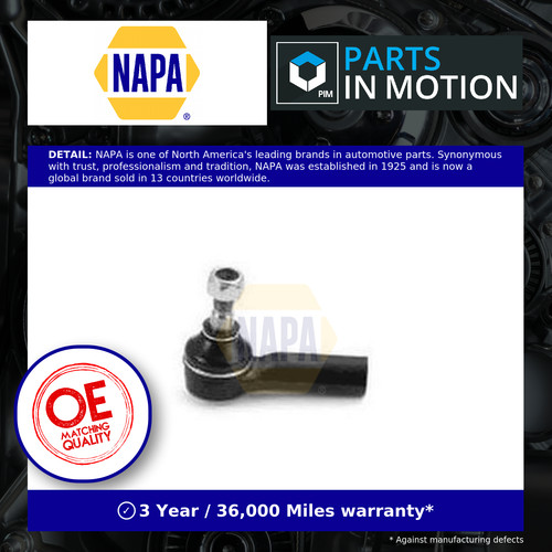 Tie track rod end - rod, fits