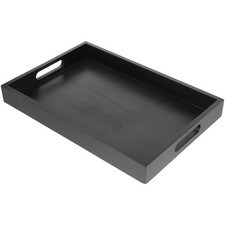  Serving Tray Food Tea Plate Wood Coffee Snack Meals Restaurant Tray Breakfast