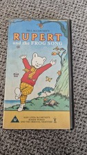 Vintage Paul McCartneys Rupert and The Frog Song VHS Video