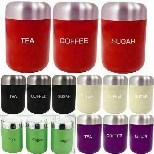 Set tea coffee sugar - 3,