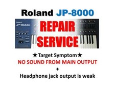 ROLAND JP-8000 REPAIR SERVICE (MAIN BOARD ONLY) JP8000