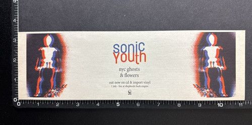 Sonic youth nyc ghosts - -, and