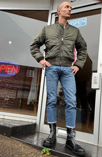 Skinhead Levis 501 Blue Denim