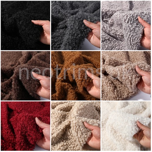 Fur fabric faux sheeps wool - fur,