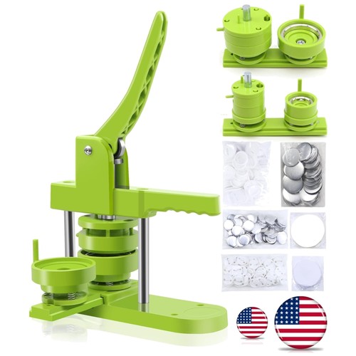 Button maker machine kit - machine,