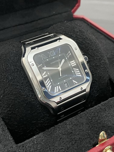 Cartier santos large green - large,