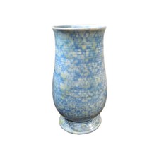 Vintage 1930s Flaxman Wade Heath England Art Deco Pottery Tulip Vase 23cmH T2