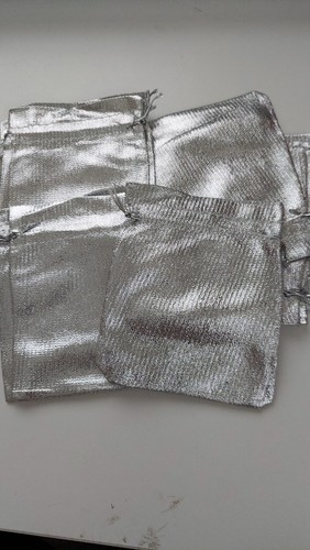 Job lot 350 shiny silver - lot,