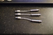 KORDA STOW MAGNETIC CHAINS X3 LONG USED CARP COARSE FISHING TACKLE GEAR SETUP