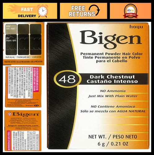 Permanent powder hair - permanent, 48