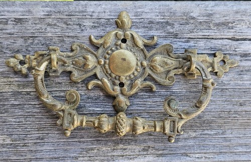 Antique brass victorian rococo - victorian,