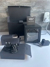 Wolf Cub Single Automatic Watch Winder Black Module M1.8 (Model 461103)
