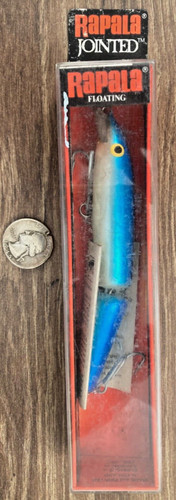 New rapala balsa jointed - new, j-13
