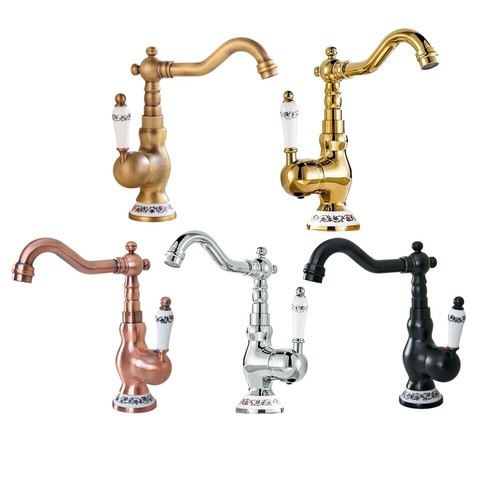 Classic brass swivel bathroom - swivel,