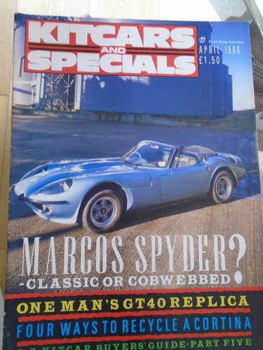 Kitcars specials apr - &, 1988