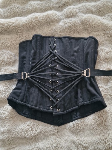 Beautiful black corset - beautiful,
