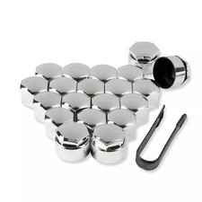 20 CHROME ALLOY WHEEL NUTS
