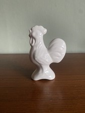 White vintage pie funnel - pie, bird