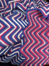 Hand Crocheted Afghan Blanket