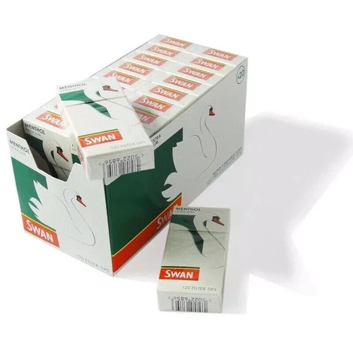Swan menthol extra slim filter - swan,