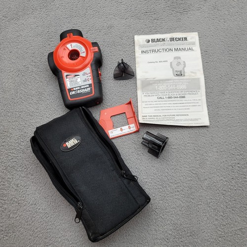 Black and decker crosshair - black,