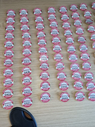 Psv pcv bus driver - psv/pcv, badges