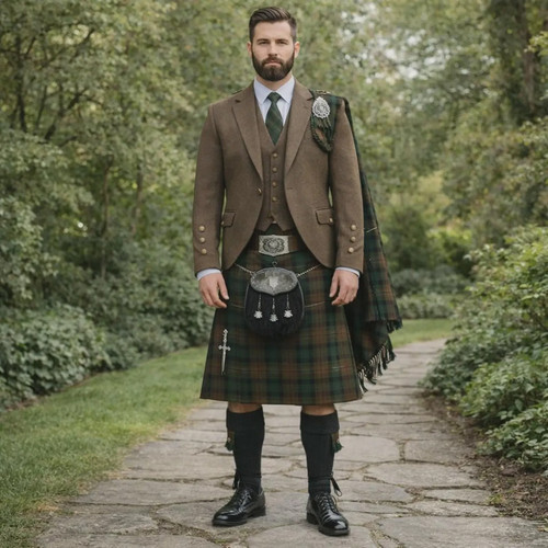 Men piece scottish - 10-piece, kilt