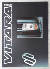 Suzuki Vitara Range Brochure 1990 -  Soft Top  Hard Top  JLX  SE